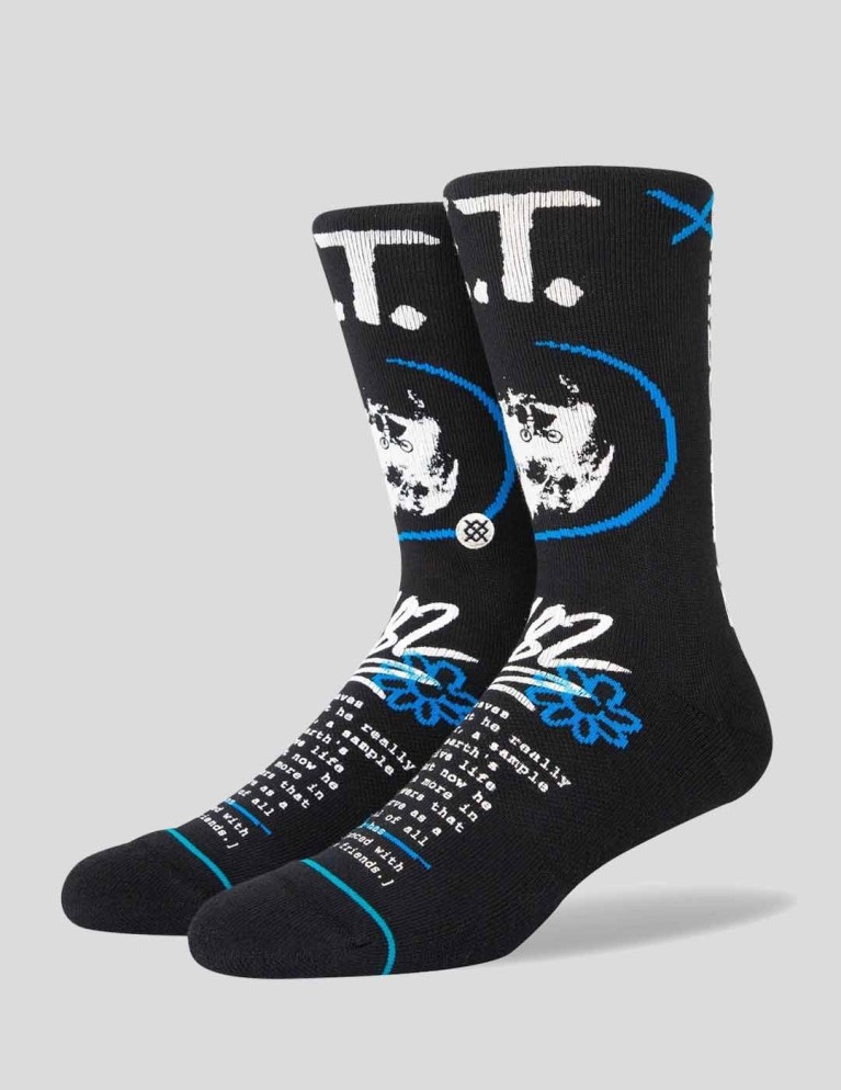 StANCE calze extra terrestri nero